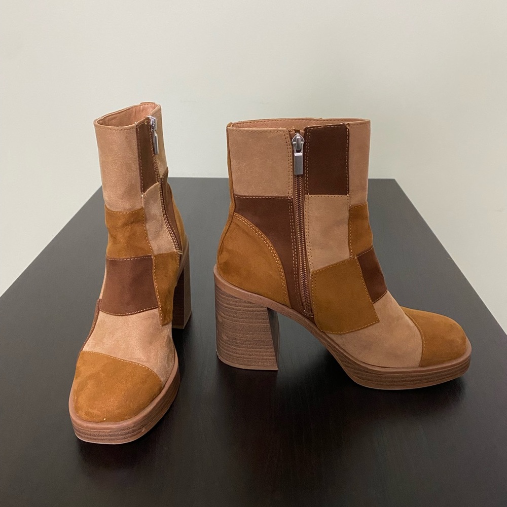 Universal Thread Patchwork Boots